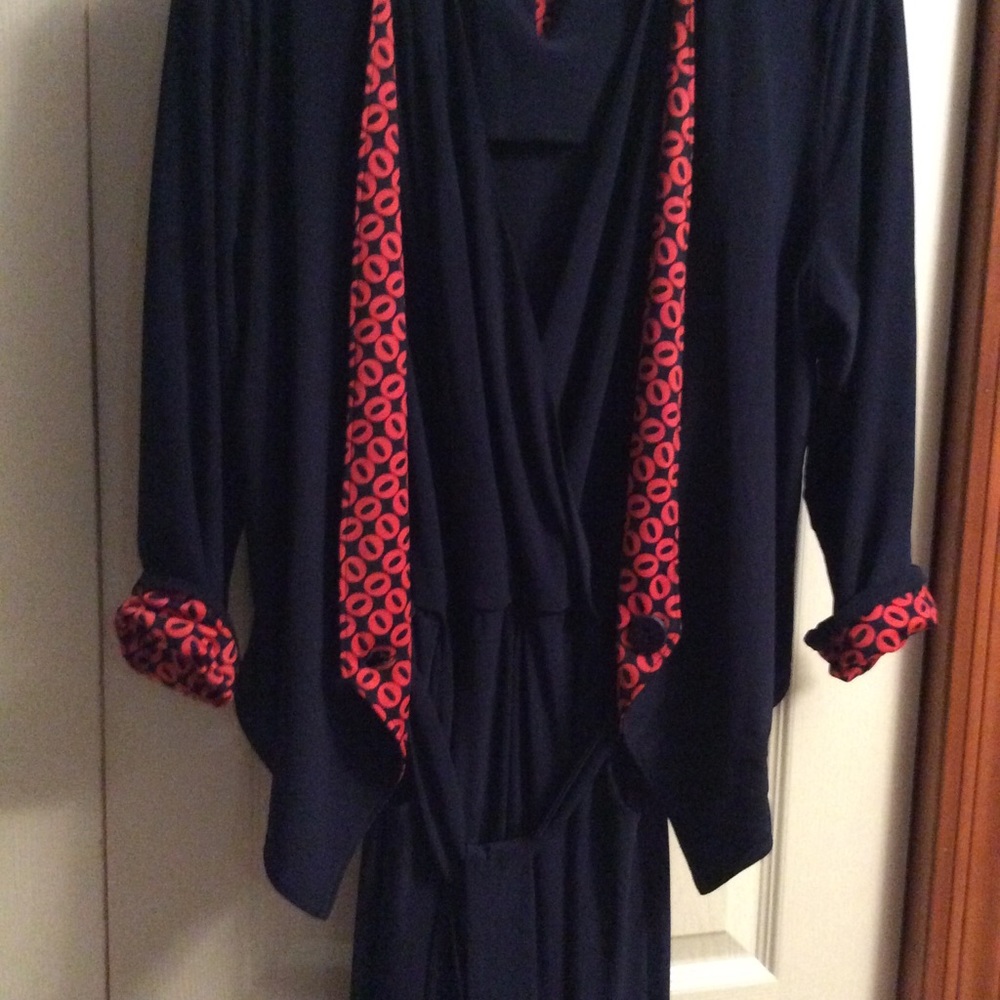 Nikki Paulos Navy Jumpsuit PM with jacket